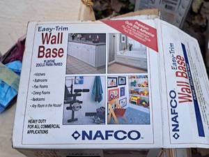 lot 364 image: Nafco Heavy Duty Commercial Wall Base Trim (in original packaging)