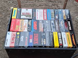 lot 353 image: Lot of (42) VHS Tapes - Scarface, American History X, Jaws, Airplane, Spinal Tap, The Awful Truth and many more