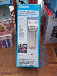 lot 349 image: Kenmore Deluxe Undersink Water Filter Housing (in original packaging)