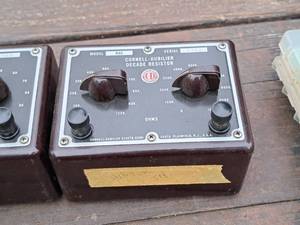 lot 410 image: Cornell-Dubilier Decade Resistor RDC