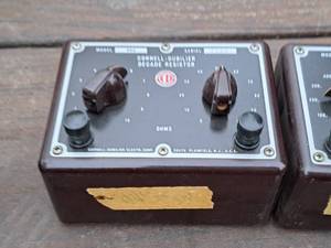 lot 411 image: Cornell-Dubilier Decade Resistor RDC