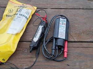 lot 409 image: Lot of (2) Testers - Logic Probe, Wiggy Square D Voltage Tester