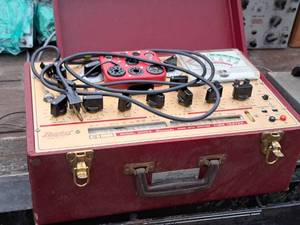 lot 401 image: Hickok Micromho Tube Tester 6000A