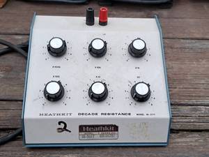 lot 406 image: Zenith Heathkit Decade Resistance IN-3117