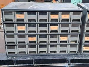 lot 435 image: Parts Storage Cabinet 28-bin