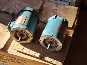 lot 310 image: Lot of (2) Reliance Electric 3-Phase Duty Master A-C Motors