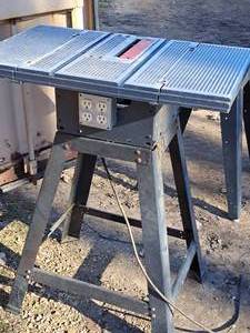 lot 327 image: Table Saw Table