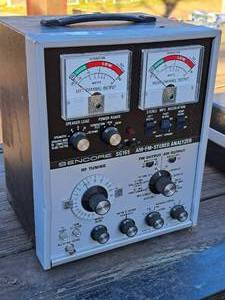 lot 455 image: Sencore AM-FM Stereo Analyzer SG165