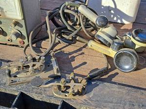 lot 459 image: Lot of (1 Bucket) Vintage Misc. Phone Parts