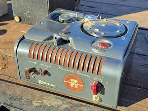 lot 461 image: Vintage Webcor Electronic Memory Tape Recorder