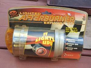 lot 494 image: LED Lighted Automotive Afterburner Exhaust Tip (in original packaging)