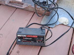 lot 499 image: Schumacher Battery Companion 6V12V Battery Charger SEM-1562A
