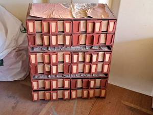 lot 548 image: Lot of (3) Stackable Parts Organizers