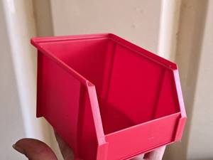 lot 552 image: Lot of (10) Plastic Parts Organizers