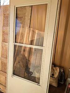 lot 573 image: Storm Door 35-12x79-12