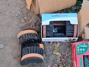 lot 517 image: Lot of (2) TrafficMaster Boot Scraper Kits