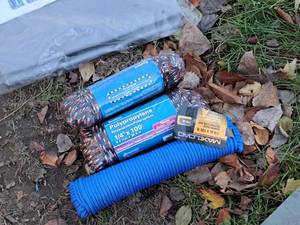 lot 534 image: Lot of (3) Polypropylene Ropes (in original packaging)