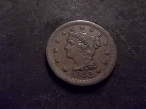 1852 Liberty Large Cent