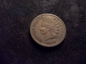 1859 Indian Head Cent Copper Nickel