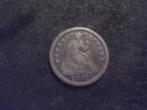 1851 Liberty Seated Half Dime