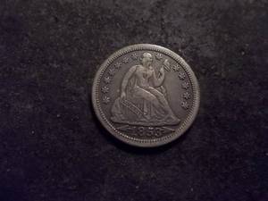 1953 Liberty Seated With Arrows Dime