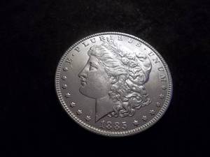1885 Morgan Silver Dollar