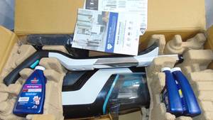 lot 19 image: Bissell, 2554 CrossWave Cordless Max All in One Wet-Dry Vacuum Cleaner and Mop for Hard Floors and Area Rugs, 011120248838