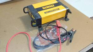 lot 65 image: DEWALT 1000-Watt Portable Car Power Inverter with Triple USB Ports Model # DXAEPI1000 UPC Code # 814632012979 NEW