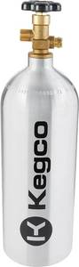 lot 33 image: Kegco 5 lb. Aluminum Co2 Tank for Kegerator and Draft Beer Dispensing
