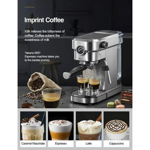 lot 59 image: Brewsly 15 Bar, Espresso & Coffee Machine CM685 1See Photos Chip on top