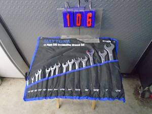 New Daytona 14 piece wrench set. As shown.