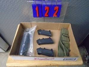 Flat with XM 607 AR hand guard & grips. As shown.