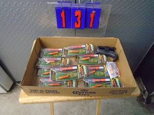 Flat of barrel cleaners. As shown.
