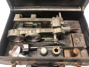 lot 58 image: Old Vintage Weslock Door Lock Installation Kit