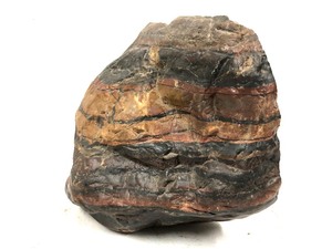 lot 9 image: Large Chunk of Banded Iron Rock