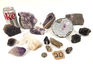 lot 80 image: Nice Group of Amethyst Clusters #20