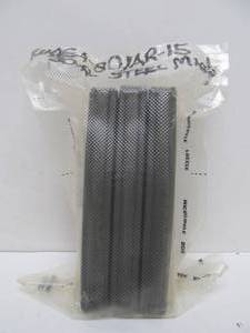 lot 164 image: (3) SA-80 or AR-15 30 Round Steel Magazines