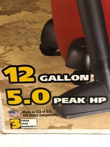 lot 207 image: Brand New 12 Gallon Shop-Vac