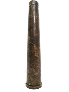 lot 94 image: Large Original WW2 Brass 40mm Artillery Shell Casing