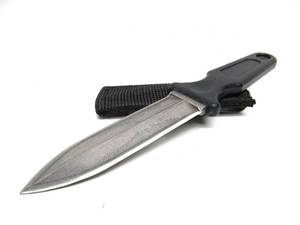 lot 116 image: Very Nice Choate Tool Corp Double Edged Knife