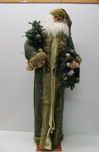 lot 168 image: Fantastic LARGE Life-Sized Excellent Quality Standing Santa Claus