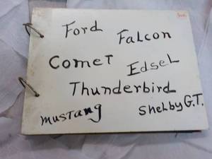 Collectible Car Scrap Book