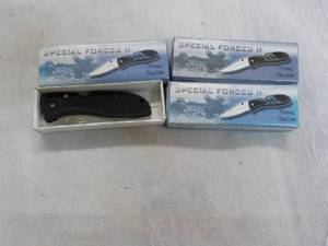 3 Special Forces II Pocket Knives