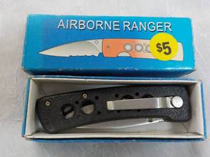 2 Airbourne Ranger Pocket Knives