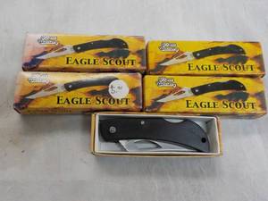 5 Eagle Scout Pocket Knives
