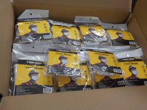 170 5 Packs Firm Grip Reusable Face Masks - great for industrial use