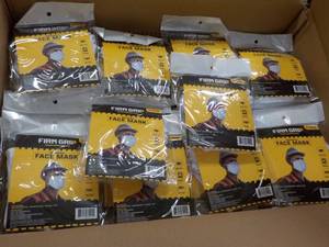 170 5 Packs Firm Grip Reusable Face Masks - great for industrial use