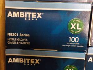 Ambitex Nitrile Gloves 1000 size XL