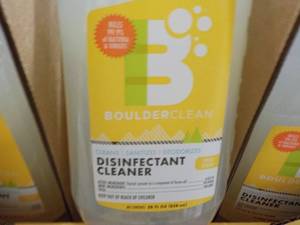 12 - 28 oz Spray Bottles Boulder Clean Disinfectant Cleaner