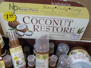 37 pc Display Natures Protein Coconut Restore Products 6 different